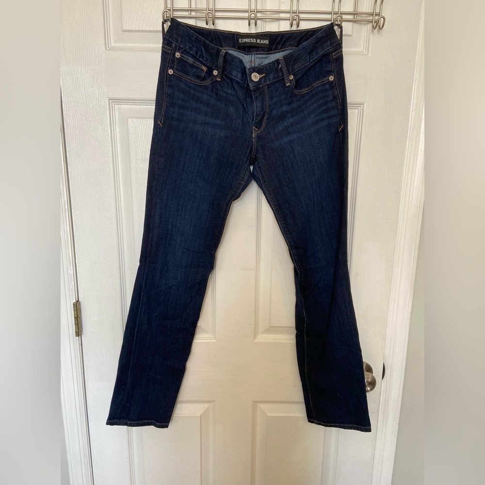 Express Stella Low Rise Jeans